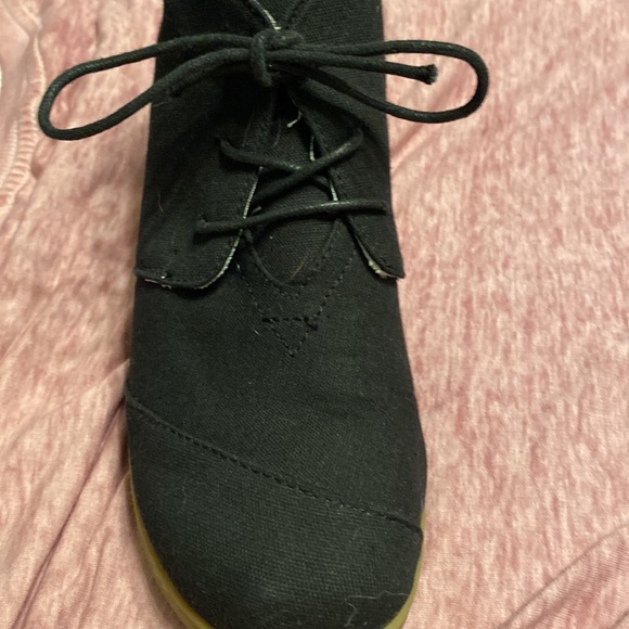 Womens etc! Wedged tie shoes - Picture 6 of 8